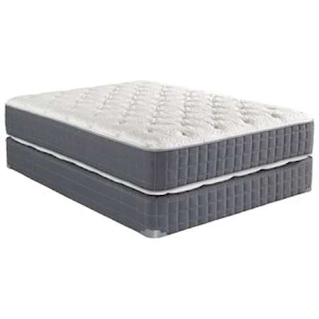 Queen 13" Two Sided Mattress and 9" Wood Foundation